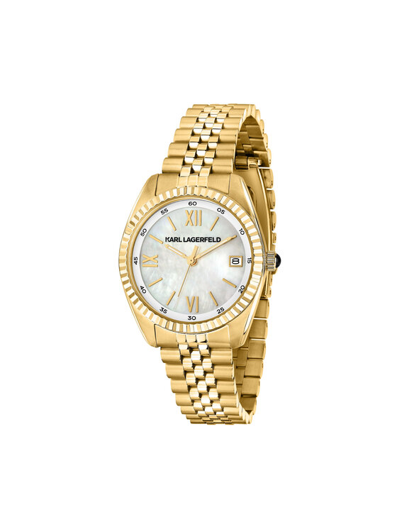 KARL LAGERFELD Ročna ura KARL LAGERFELD R0553108505 Zlata
