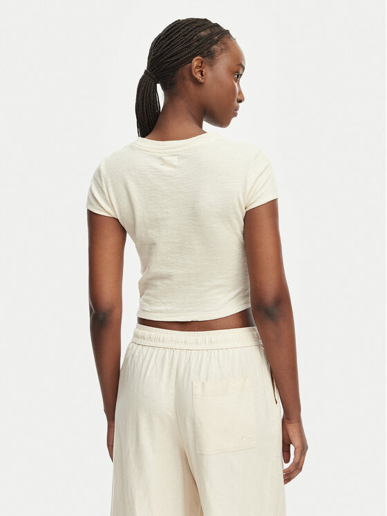 Billabong Billabong Camiseta Baby EBJKT00119 Beige claro Slim Fit