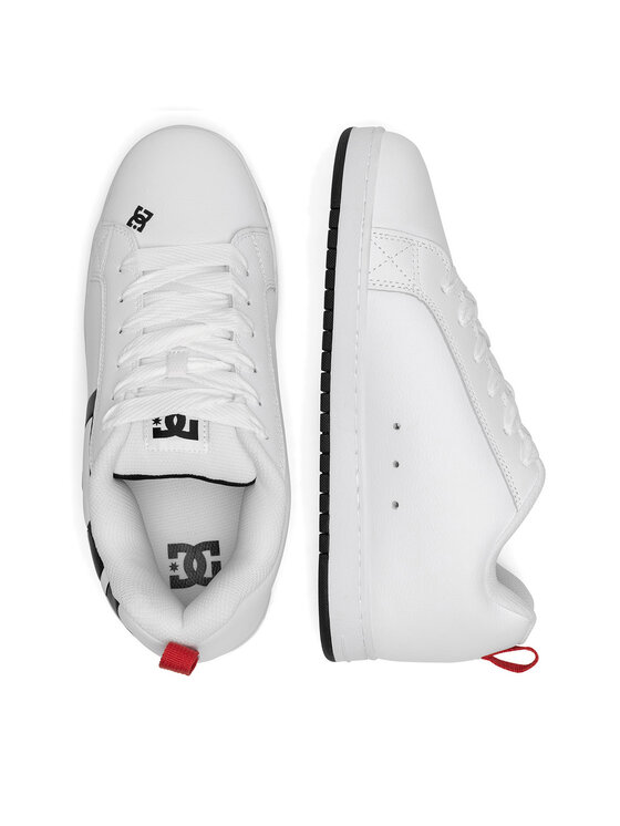 DC Shoes Снікерcи DC Shoes COURT GRAFFIK SQ ADYS100442-WLK Білий