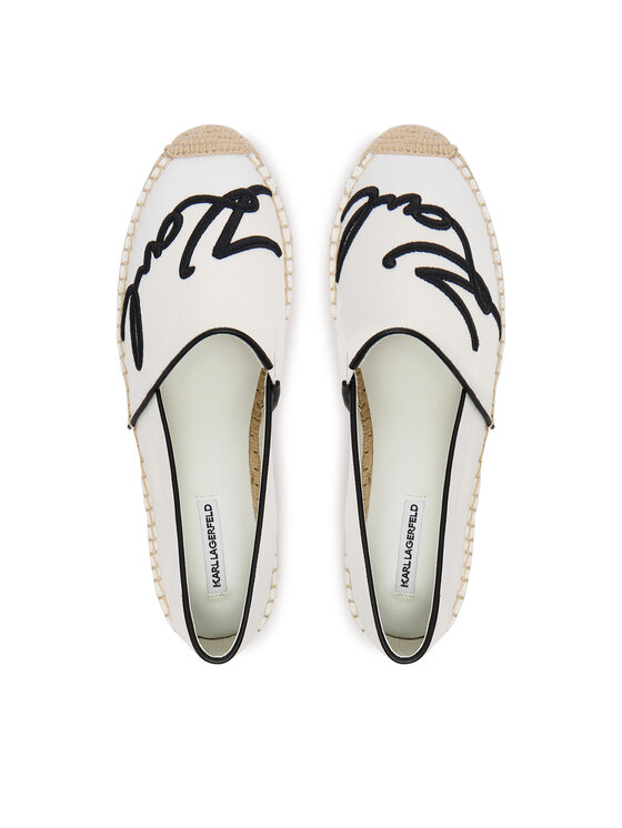 KARL LAGERFELD Еспадрильї KARL LAGERFELD Kamini KL80123R Білий