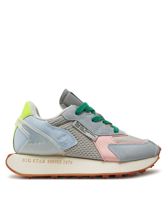Big Star Shoes Sneakersy Big Star Shoes NN274682 Niebieski
