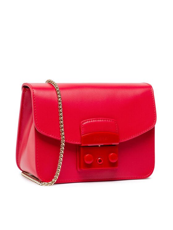 Furla Kabelka Furla Metropolis BATLEP0-VNC000-RUB00-9-001-20-BG-B Bordová