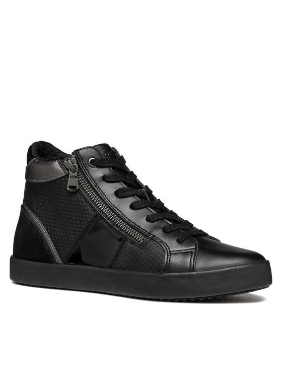 Geox Sneakersy Geox D Blomiee D366HD 00422 C9999 Čierna
