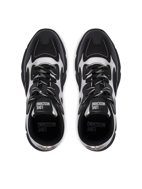 LOVE MOSCHINO Sneakersy LOVE MOSCHINO JA15556G0PINR00A Čierna