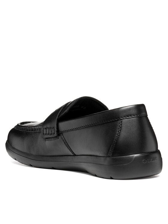 Geox Mocasini Geox U Leitan U663QB 00085 C9999 Negru