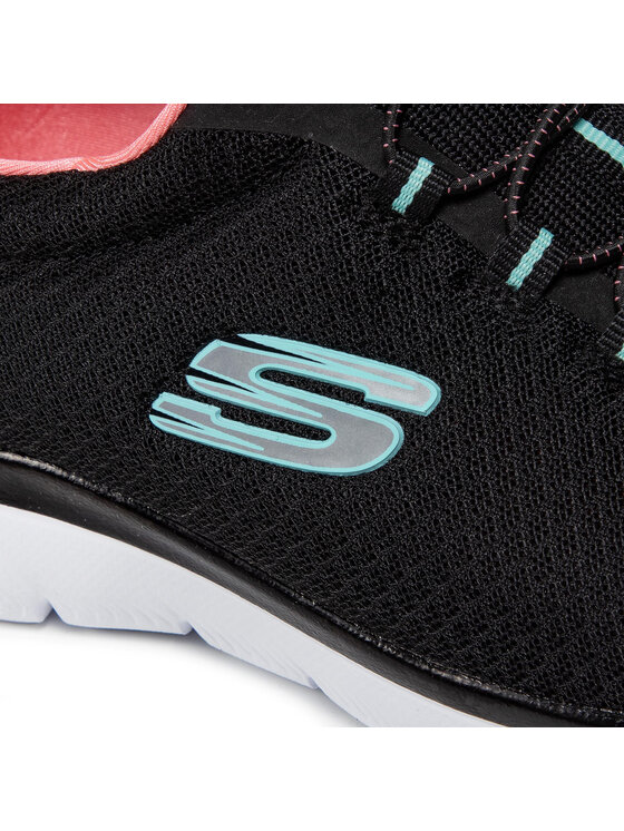 Skechers Sneakersy Skechers Summits 12980/BKPK Čierna
