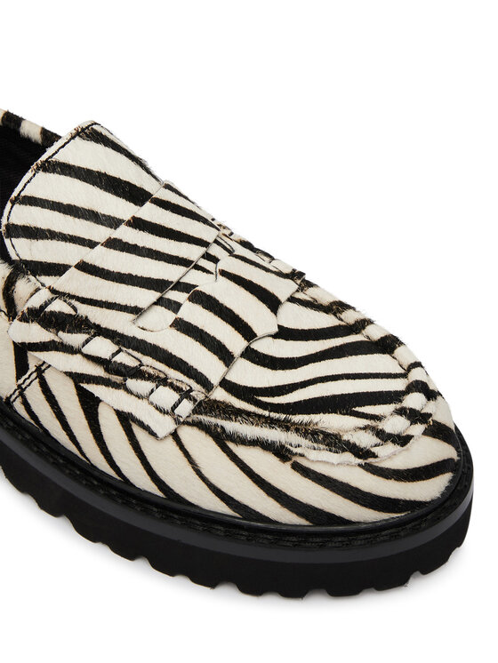 Tommy Jeans Loaferai Tommy Jeans Tjw Archive '01 Low Zebra Loafer EN0EN03064 Spalvota