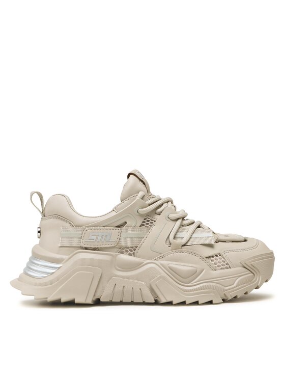 Steve Madden Сникърси Steve Madden Kingdom Sneaker SM11002519 SM11002519-022 Бежов