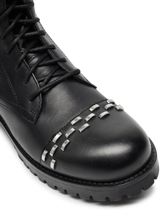 Patrizia Pepe Trapper stila apavi Patrizia Pepe 8Y0102/L119-K103 Melns