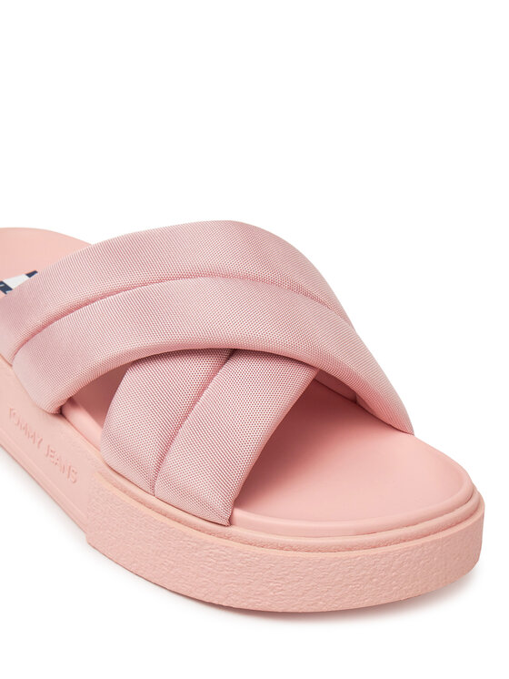 Tommy Jeans Ciabatte Tommy Jeans Tjw Flatform Sandal EN0EN02775 Rosa