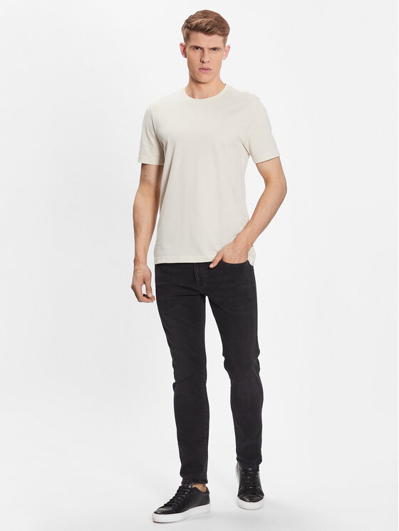 BOSS BOSS Camiseta Tiburt 240 50452680 Blanco Regular Fit