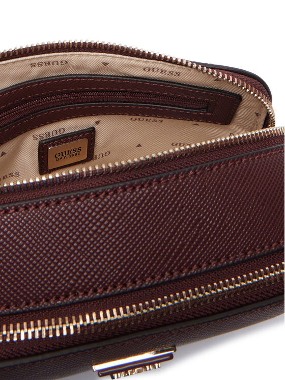 Guess Ročna torba Guess Noelle II HWZG96 72140 Bordo rdeča