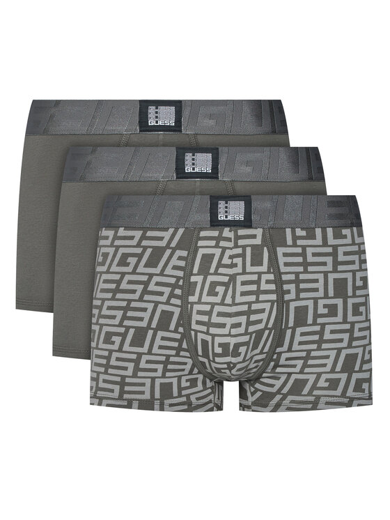 Guess Guess Conjunto de calzoncillos boxer U4RG01 K6YW0 Gris
