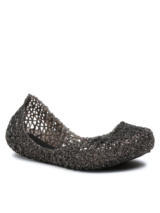 Melissa Балеринки Melissa Mini Melissa Campana Papel Inf 32996 Черен