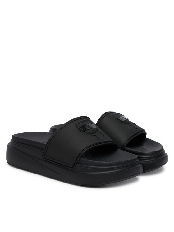 KARL LAGERFELD Klapki KARL LAGERFELD KL88819C Czarny