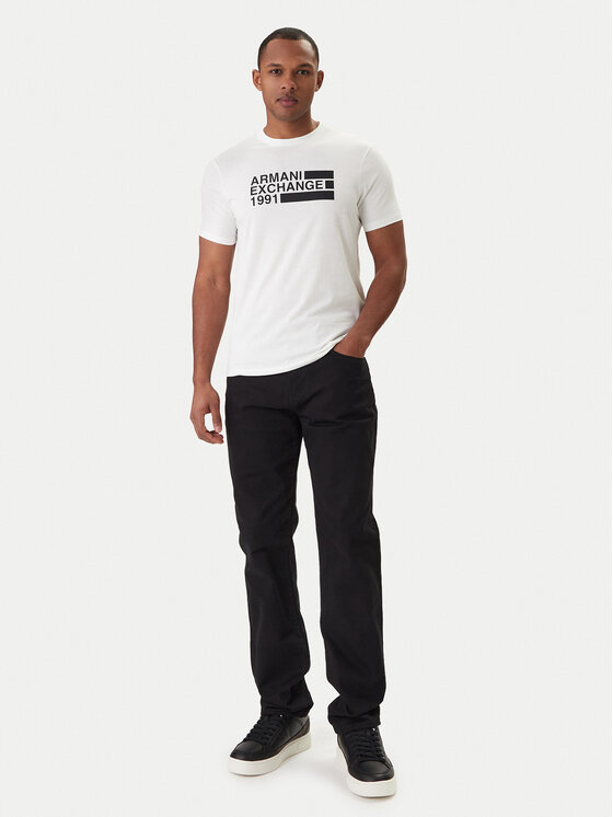 Armani Exchange Armani Exchange Camiseta XM002788 AF10356 U0009 Blanco Regular Fit