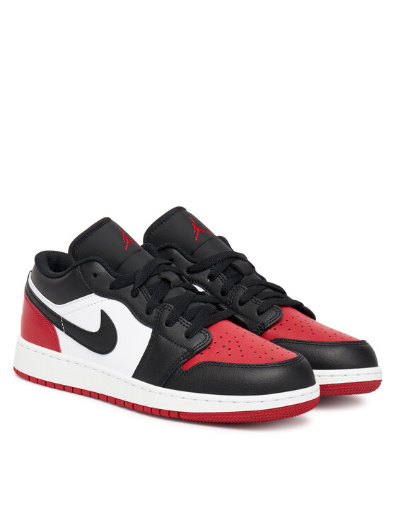 Nike Sneakersy Nike Air Jordan 1 Low (GS) 553560 161 Czarny