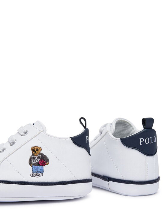 Polo Ralph Lauren Снікерcи Polo Ralph Lauren RL06180101 Білий