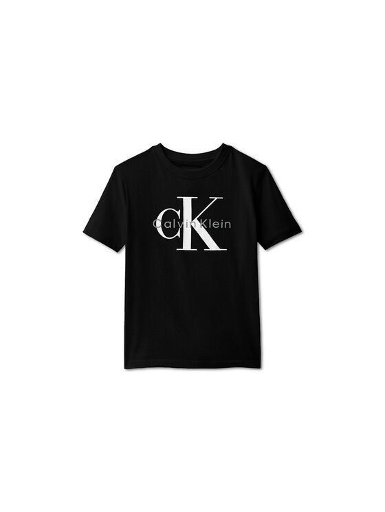 Calvin Klein Jeans Calvin Klein Jeans Camiseta Monologo LV1CKSJA33 Negro Regular Fit