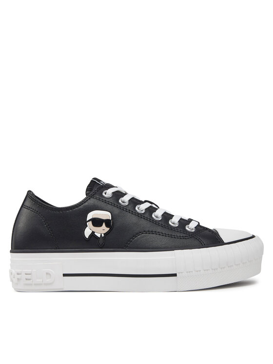 KARL LAGERFELD Кеди KARL LAGERFELD Kampus Max KL60425T Чорний