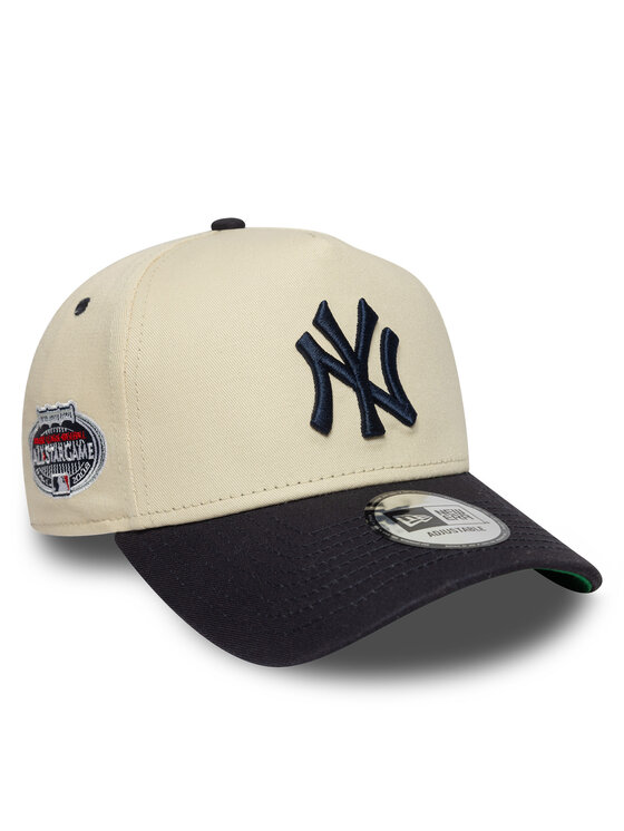 New Era Cepure ar nagu New Era New York Yankess All Star Game Patch E-Frame 60667700 Bēšs
