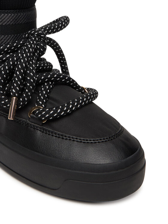 Tommy Hilfiger Sniego batai Tommy Hilfiger Snow Boot Water Repellent FW0FW09260 Juoda