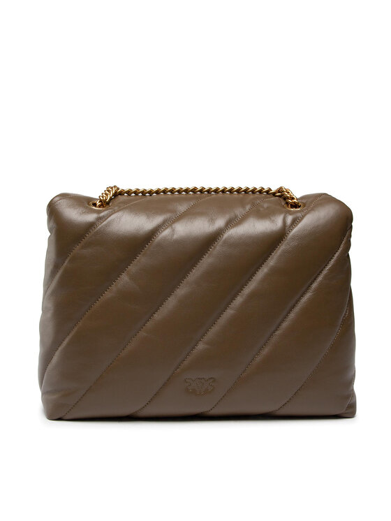 PINKO Táska Pinko Love Big Puff Maxi Quilt 6 Cl . AI 22-23 PLTT 1P22U6 A03J Zöld