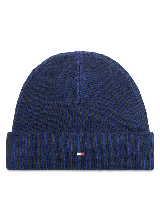 Tommy Hilfiger Šalles un cepures komplekts Tommy Hilfiger AM0AM11624 Tumši zils