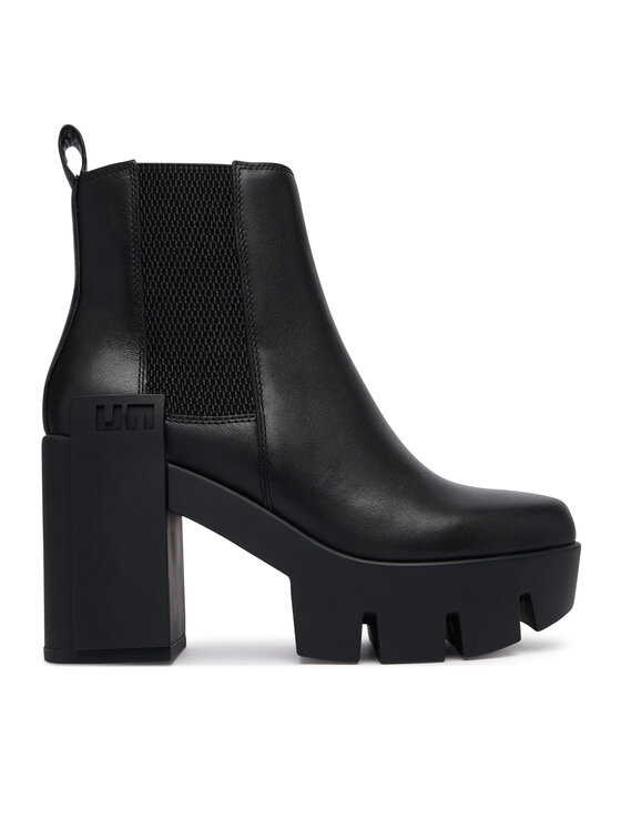 United Nude Botine United Nude Grip Chelsea Mid V 110330116 Negru
