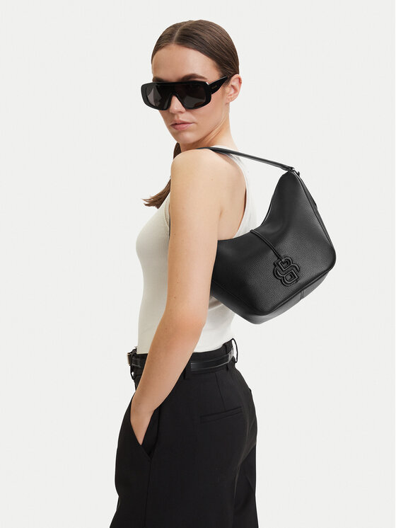 BOSS Сумка BOSS Anett New Sm Hobo 50563172 Чорний