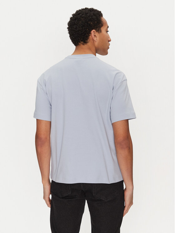 Calvin Klein Calvin Klein Majica Nano Logo K10K112487 Modra Regular Fit