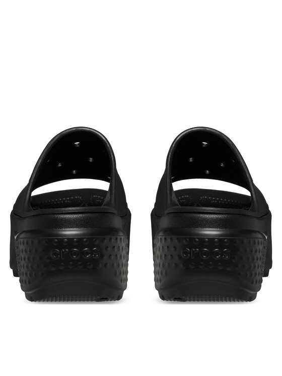 Crocs Şlapi Crocs Stomp Slide 209346 Negru
