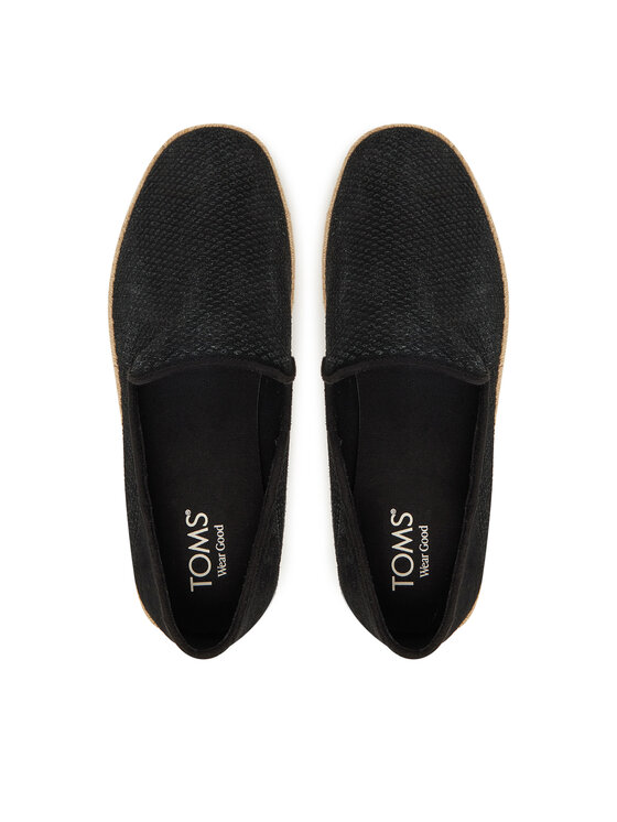 Toms Espadryle Toms Santiago  10021909 Czarny