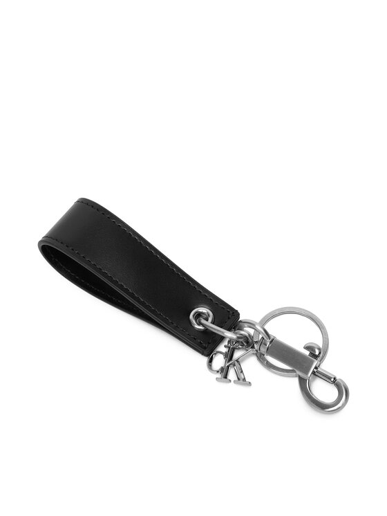 Calvin Klein Brelok Calvin Klein Bold Ck Logo Key Fob LV04D1151G Czarny