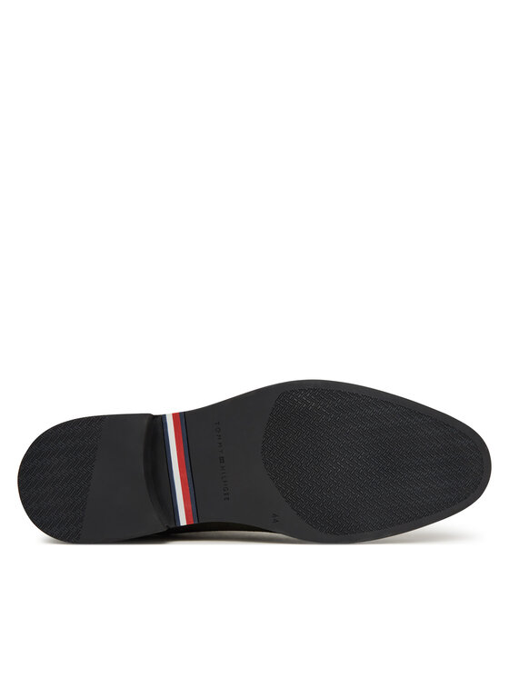 Tommy Hilfiger Chelsea Tommy Hilfiger Corporate Dressy Suede Chelsea FM0FM05953 Cachi