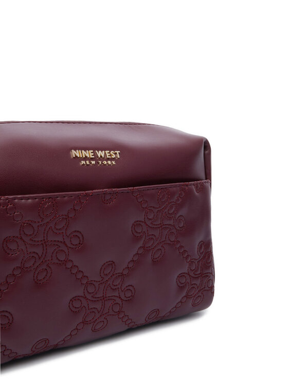 Nine West Geantă pentru cosmetice Nine West CEO-NW-W1-030-AW26 Vișiniu