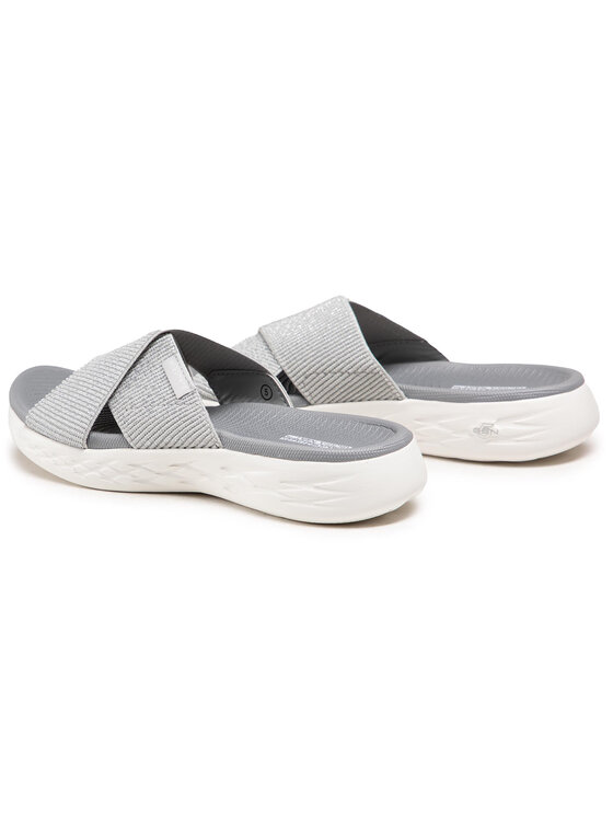 Skechers Παντόφλες Skechers On-The-Go 16259/SIL Γκρι