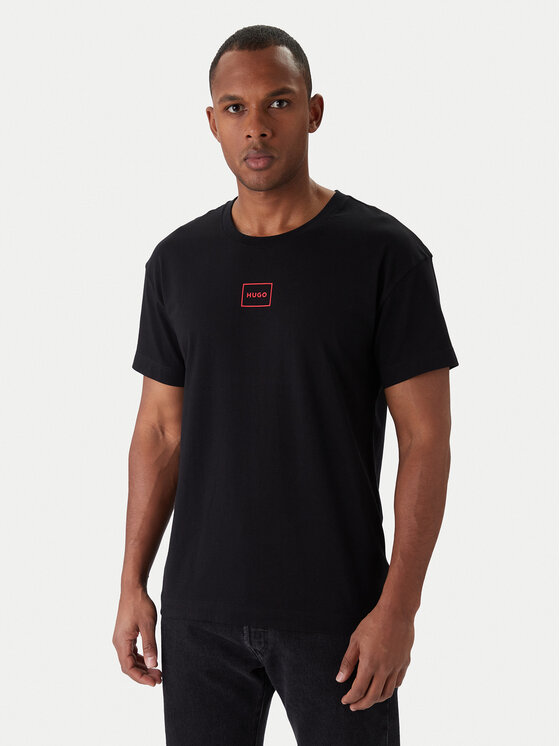 HUGO HUGO Camiseta Laze 50525236 Negro Regular Fit