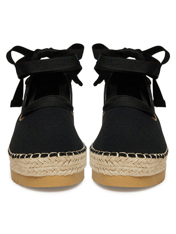 DeeZee Espadrilky DeeZee ZYLS093 Čierna