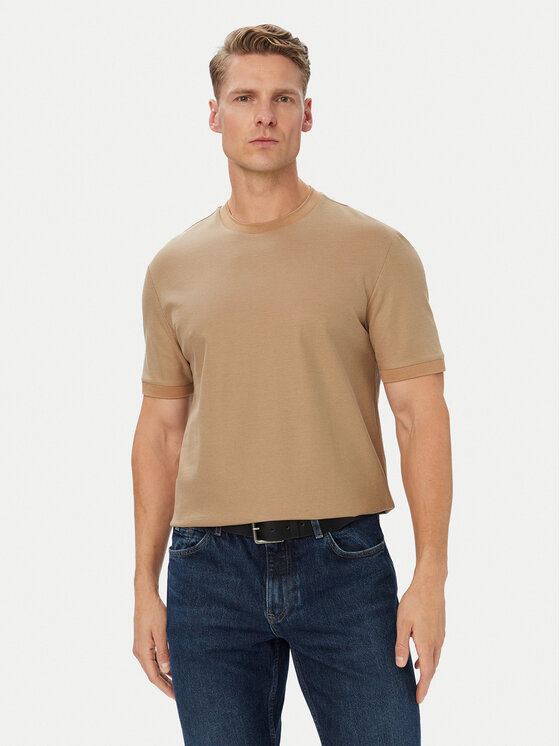 BOSS BOSS Camiseta H-Taut 88 50565325 Beis Regular Fit