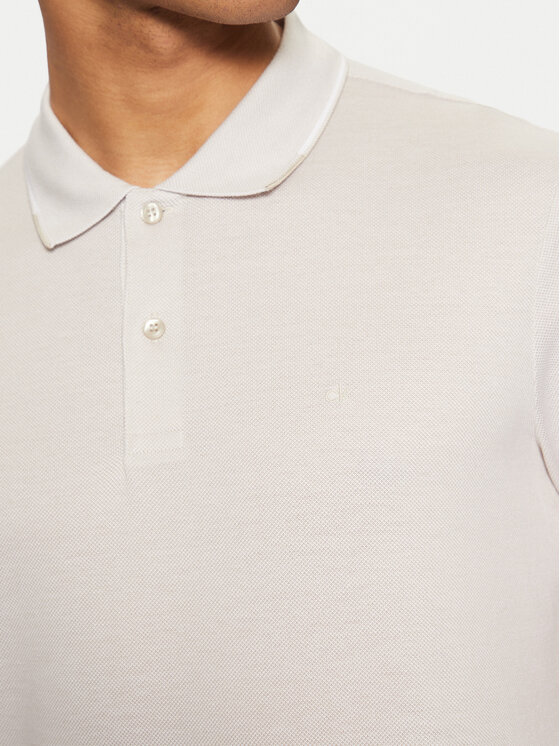 Calvin Klein Calvin Klein Polo K10K114475 Beige Regular Fit
