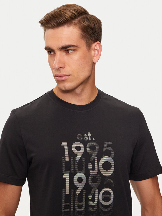 Liu Jo Liu Jo T-shirt QF4242 J4783 Crna Regular Fit