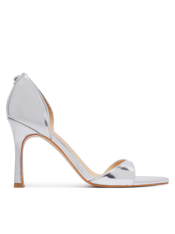 Guess Pantofi cu toc subțire Guess FLTKAO LEL03 Argintiu