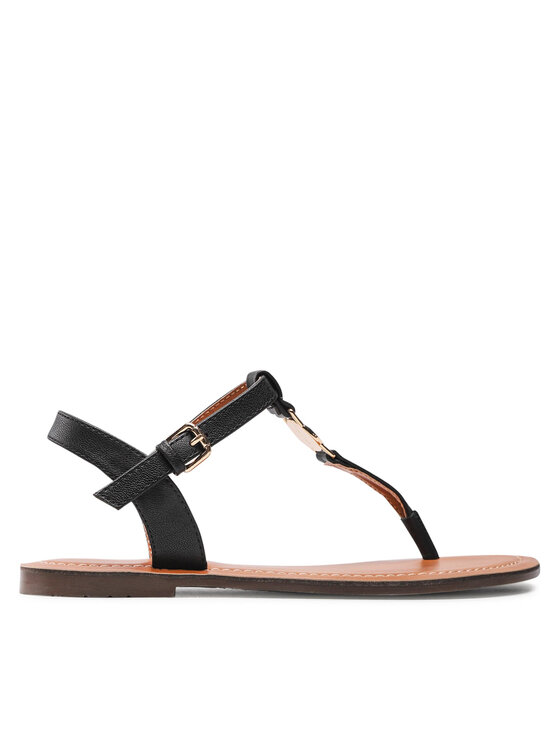 Tom Tailor Sandály Tom Tailor 3290303 Černá