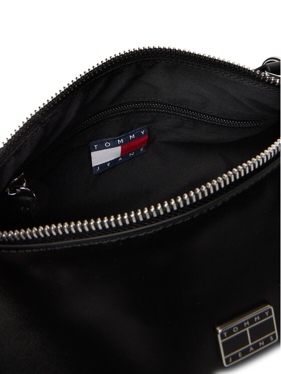 Tommy Jeans Borsetta Tommy Jeans Tjw Chain Shoulder Bag AW0AW17893 Nero