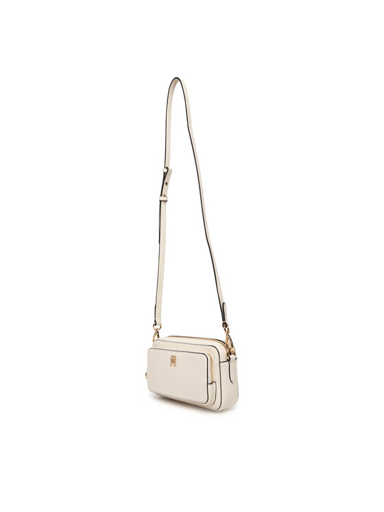 Tommy Hilfiger Borsetta Tommy Hilfiger Th Icon Camera Bag AW0AW18120 Écru