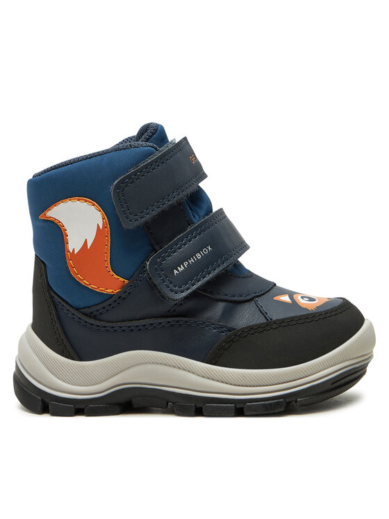 Geox Snehule Geox B Flanfil Boy B Abx B463VB 054FU CF44K M Tmavomodrá
