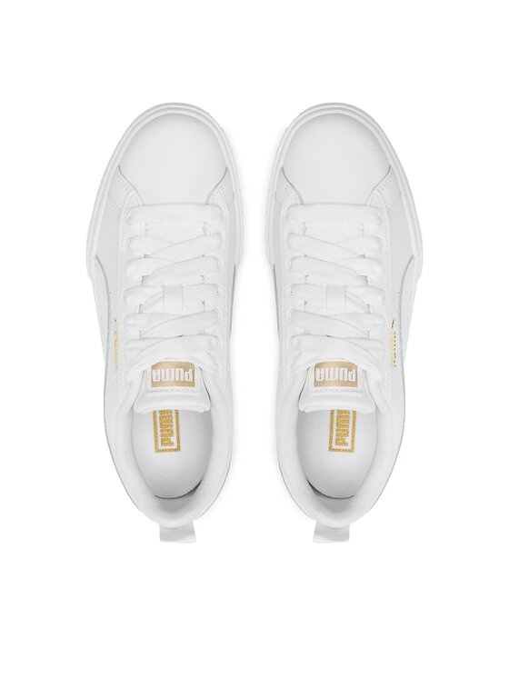 Puma Снікерcи Puma Mayze Lth Jr 384527 Білий