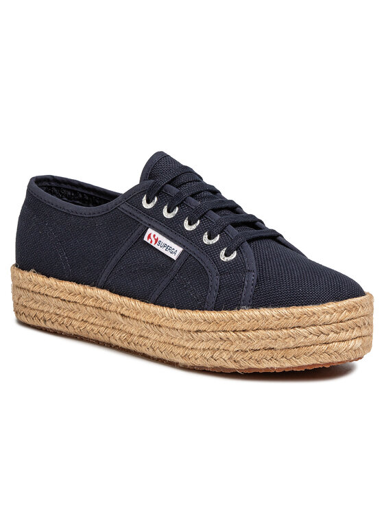 Superga Espadrilės Superga 2730 Cotropew S00CF20 Tamsiai mėlyna