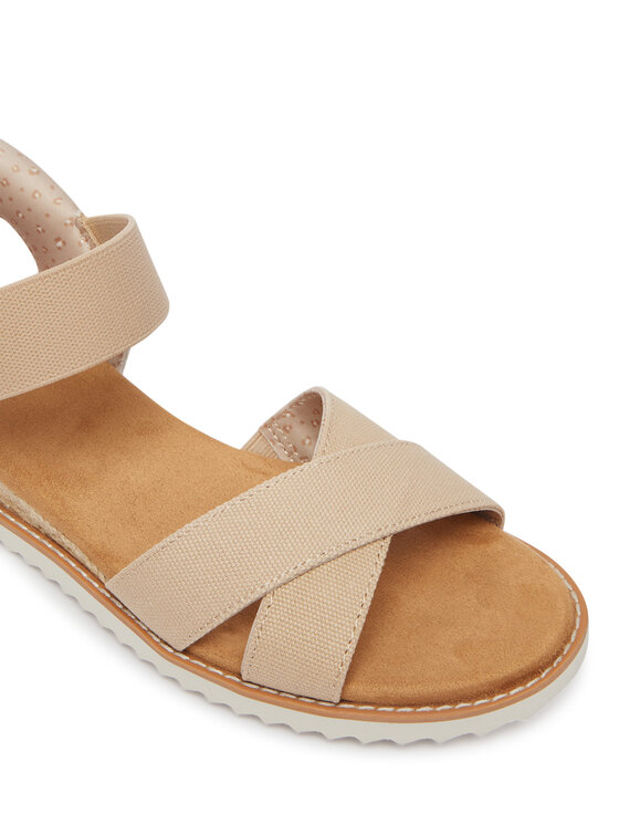 Skechers Босоніжки Skechers BOBS Desert Kiss - Golden Lily 114418/NAT Бежевий